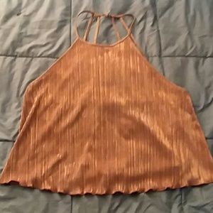 Super sexy gold top